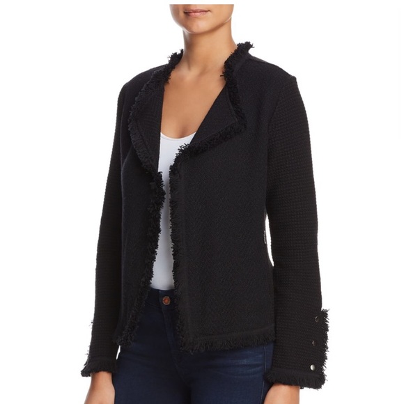 NIC+ZOE Jackets & Blazers - NWT NIC and ZOE Fringe Trim Jacket
